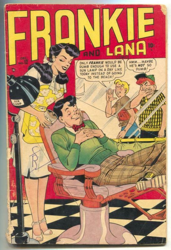Frankie and Lana #12 1949-Marvel-Golden-Age Humor Comic G