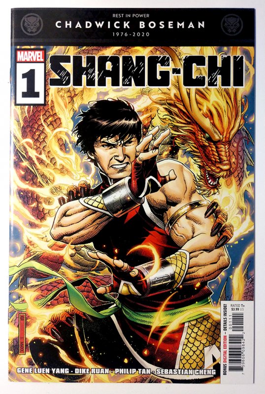 Shang-Chi #1 (9.4, 2020) 1st Team App Five Weapons Society