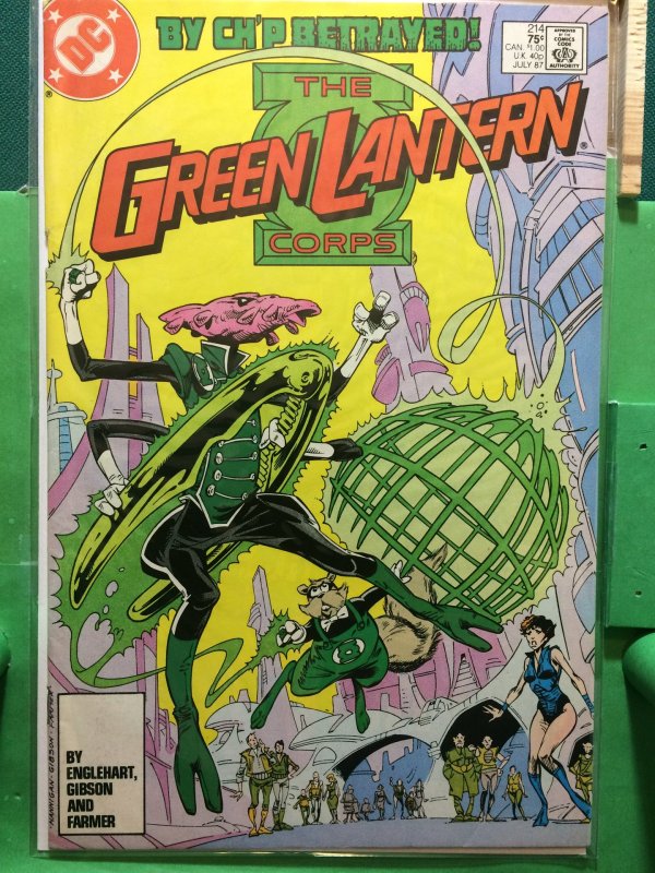Green Lantern #214 Corps