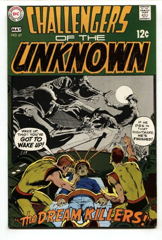 CHALLENGERS OF THE UNKNOWN #67 1969-DC COMICS  VF