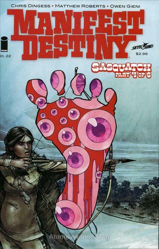 Manifest Destiny #22 VF/NM; Image | save on shipping - details inside