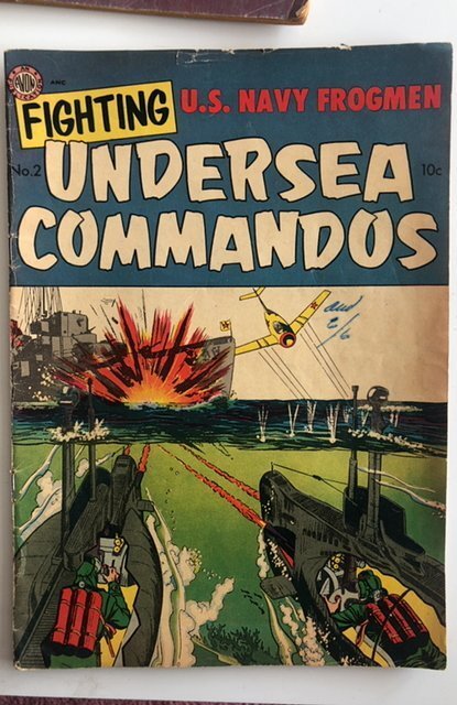 Fighting Undersea Commandos #2 (1952)good cond.