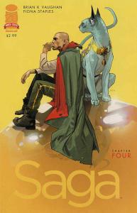 Saga (Image) #4 VF/NM ; Image | Brian K. Vaughan/Fiona Staples 1st Print