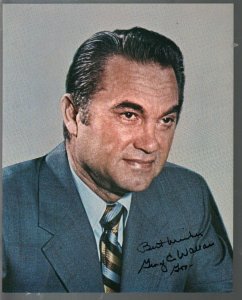 George C. Wallace, Alabama Governor, Lot 1970-color 8 x 10's-Wallace Pledge c... 