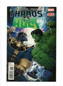 Thanos vs. Hulk #1 VF/NM 9.0 Marvel Comics 2015 Jim Starlin 