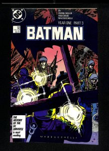 Batman #406 Year One Part 3 Frank Miller!