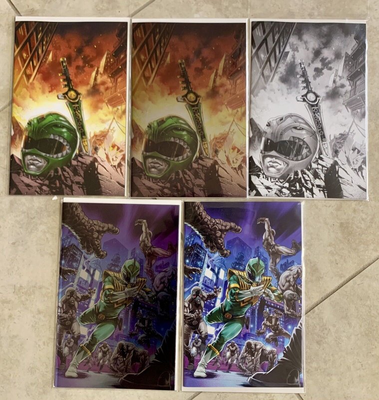 MIGHTY MORPHIN POWER RANGERS THE RETURN #3 | 5 ESCORZA COVERS | FOIL, B&W, TRADE