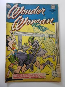 Wonder Woman #59 (1953) GD Condition see description