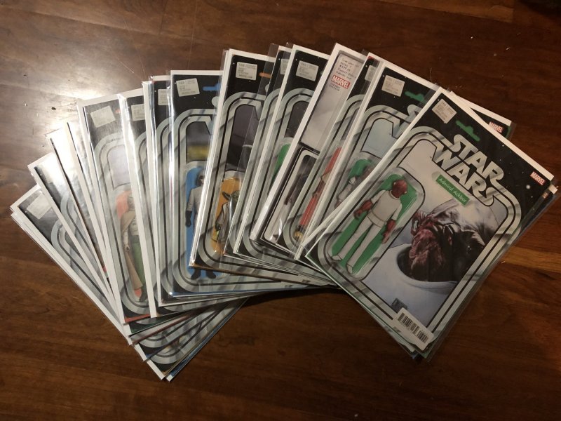 John Tyler Christopher Star Wars Action Figure Variants NM Lot NEAR COMPLETE 132