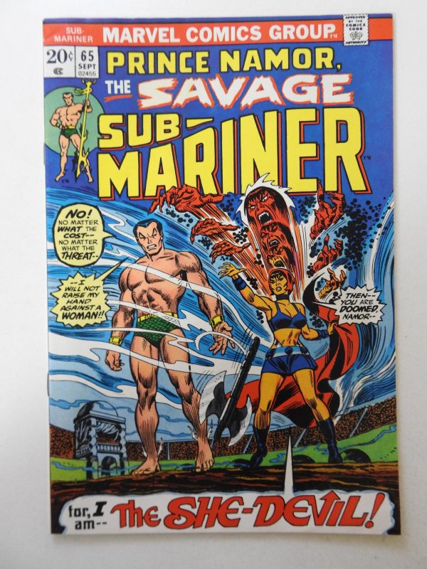 Sub-Mariner #65 (1973) FN- Condition!