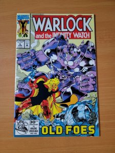 Warlock and the Infinity Watch #5 Direct Market Edition ~ NEAR MINT NM ~ 1992