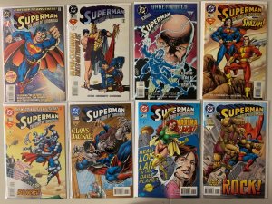 Superman The Man of Tomorrow set #1-15 direct 15 diff 8.0 (1995-99)