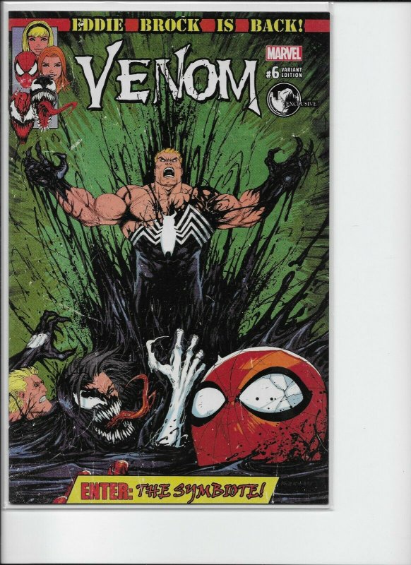 VENOM #6 TYLER KIRKHAM VARIANT X-MEN 101 HOMAGE MARVEL SPIDER-MAN EXCLUSIVE