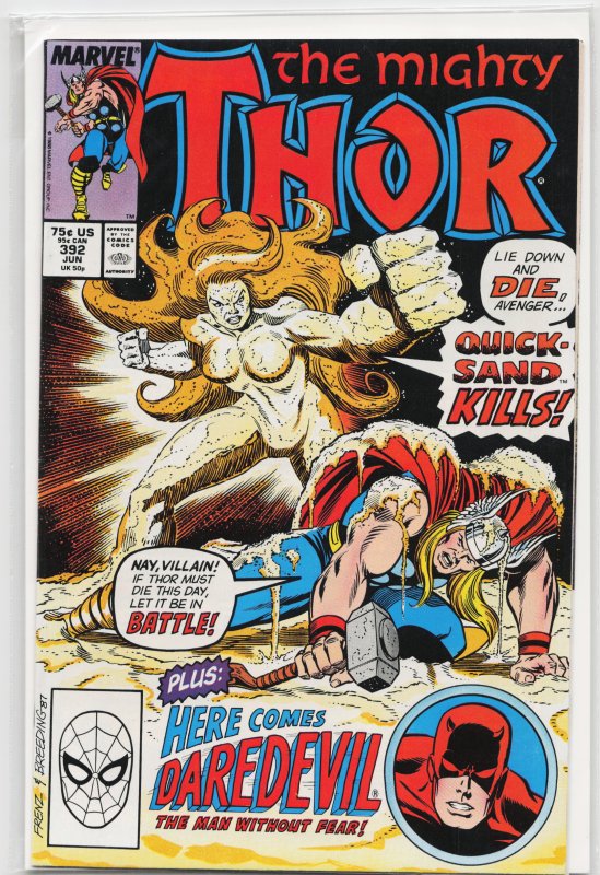 Thor #392 Direct Edition (1988) Thor [Key Issue]