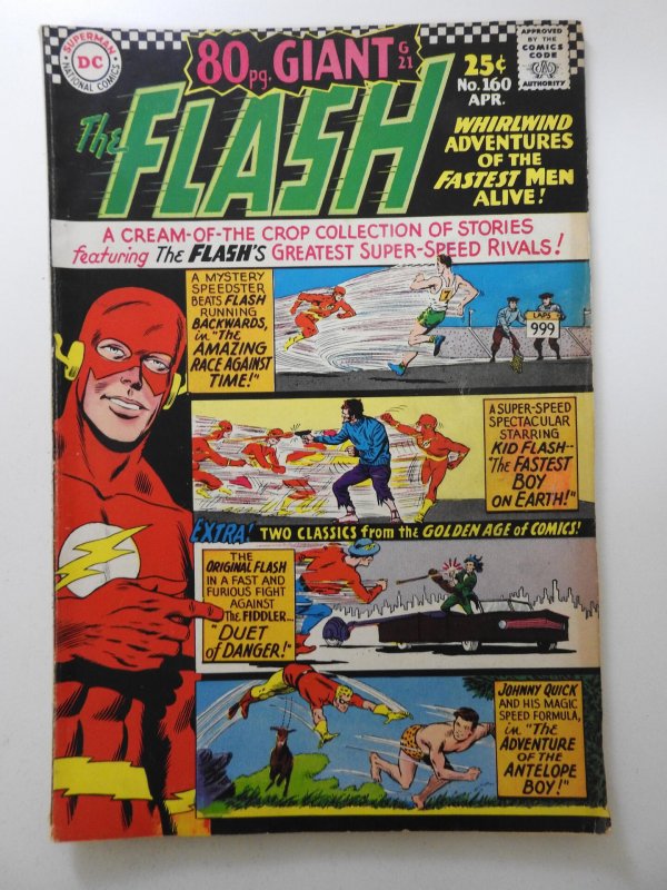 The Flash #160 (1966) VG/Fine Condition