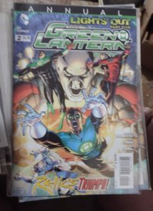GREEN LANTERN ANNUAL  #2 2013 DC the new 52  LIGHTS OUT PART 5 RELIC