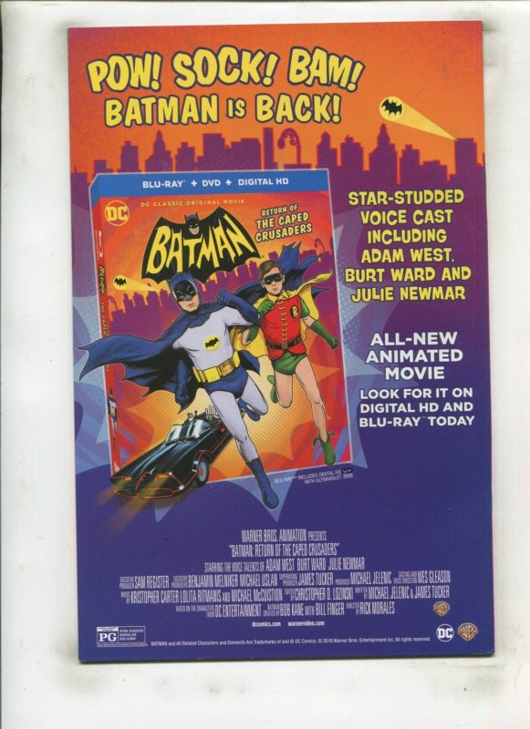 BATMAN BEYOND #1 (8.0) SIGNED BY DAN JURGENS!! 2016