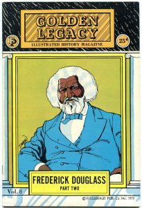Golden Legacy #8 1969-Frederick Douglas - Part 2 Black History FN/VF