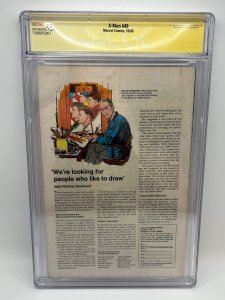 X-Men (1968) #49 - CGC 7.5 - Signed by Jim Steranko - First Polaris