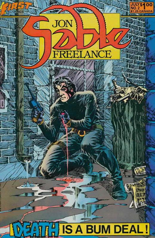 Jon Sable, Freelance #2 VF/NM; First | save on shipping - details inside