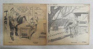 (312) The Gay Thirties Panels by Hank Barrow 1939 Size 6 x 6 inches AP Strip