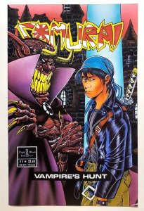 Samurai: Vampires Hunt #1 (July 1992, Night Wynd) 6.5 FN+