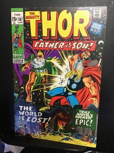 Thor #187 (1971) High-grade Thor vs. Odin! VF/NM Oregon CERT! Wow!