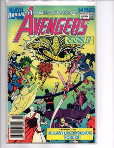 Marvel Comics (1989) Avengers Annual #18 Atlantis Attacks Pt. 8 John Byrne Cover