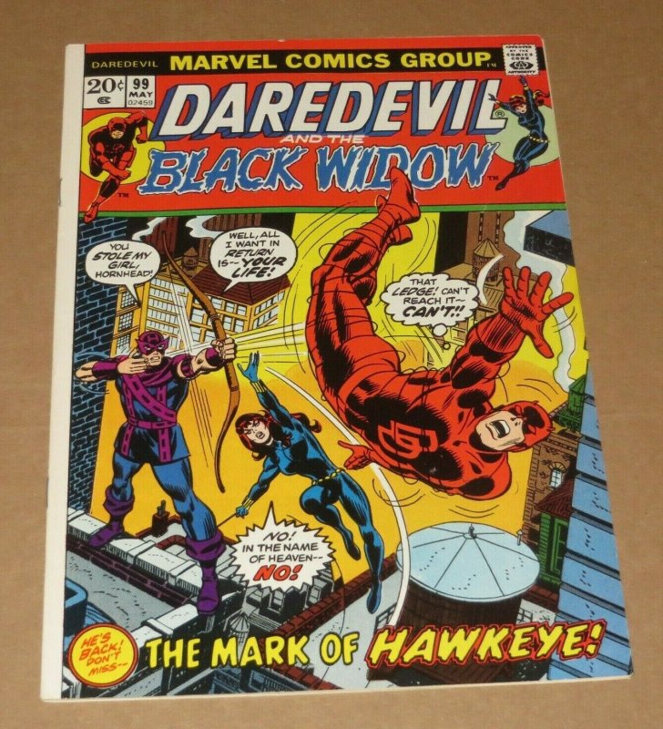 Daredevil #99 FN/VF 1973 Marvel Bronze Age Comic Book Avengers Black Widow App.