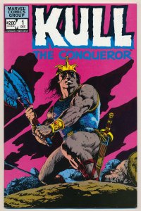 Kull the Conqueror (1982 2nd Series) #1 VF