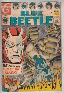 Blue Beetle #4 (Dec-67) VG+ Affordable-Grade Blue Beetle