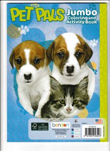 PET PALS | COLORING & ACTIVITY BOOK (2025) NEW UNUSED