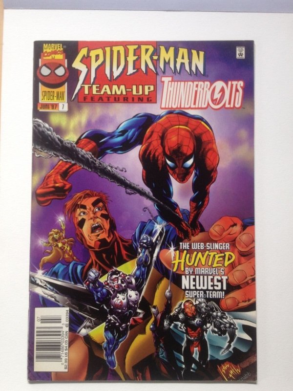 Spider-Man Team Up # 7 1997 Featuring Thunderbolts NM Marvel Comics  