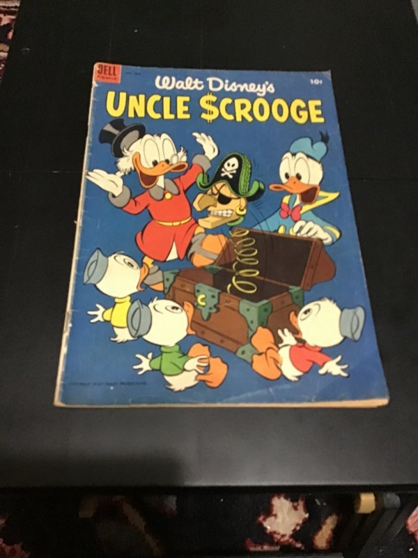 z 4 Color #495 (1953) 3rd Uncle Scrooge McDuck Wow! Carl Barks FN- Oregon CERT