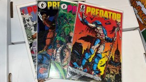 Predator (1989 Dark Horse) Lot, Complete Series Set w/#s 1-4, 1st Prints