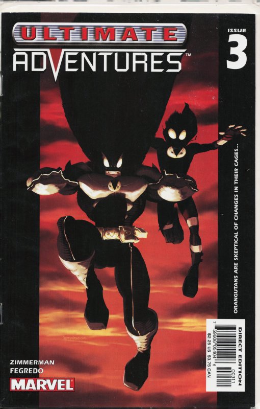 Ultimate Adventures #3 (2003) Hawk-Owl