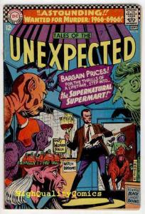 TALES of the UNEXPECTED #96, VG+,Supernatural Supermart, 1966, Wanted for Murder