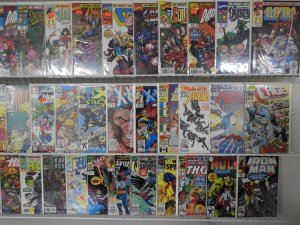 Huge Lot 130 Comics W/ Captain America,  X-Men, Venom+ Avg VF+ Condition