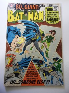 Batman #208 (1969) VG Condition
