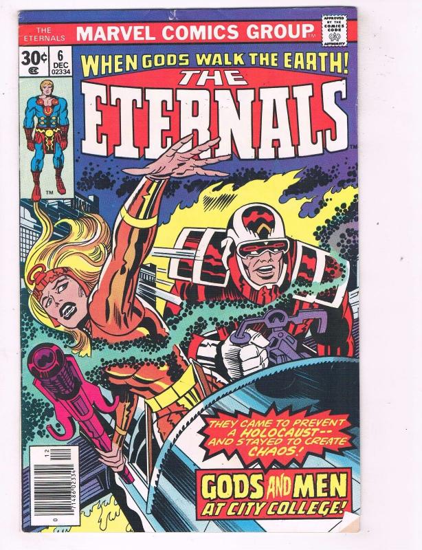 Lot Of 3 Eternals Marvel Comic Books # 5 6 7 Jack Kirby Art Series Bronze A AD32