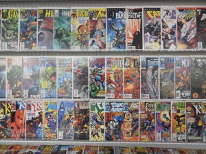 Huge Lot 130+ Comics W/ Wolverine, Avengers, X-Men, Spidey+ Avg VF+ Condition!!