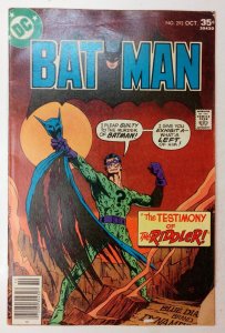 Batman #292,   Cover featuring the Riddler 