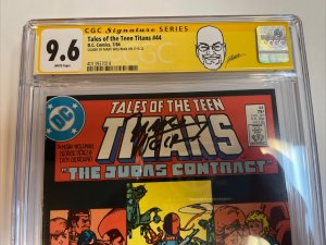 New Teen Titans (1984) # 44 (CGC 9.6 SS) 1st Nighwing | Signed Marv Wolfman