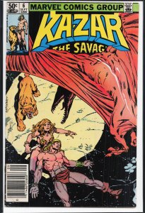 Ka-Zar the Savage #6 (1981) Ka-Zar
