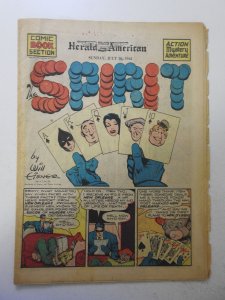 The Spirit #113 (1942) Newsprint Comic Insert Rare!