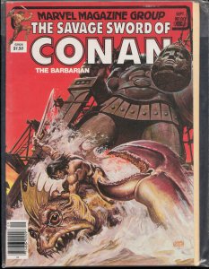 The Savage Sword of Conan #80 (1982) Conan