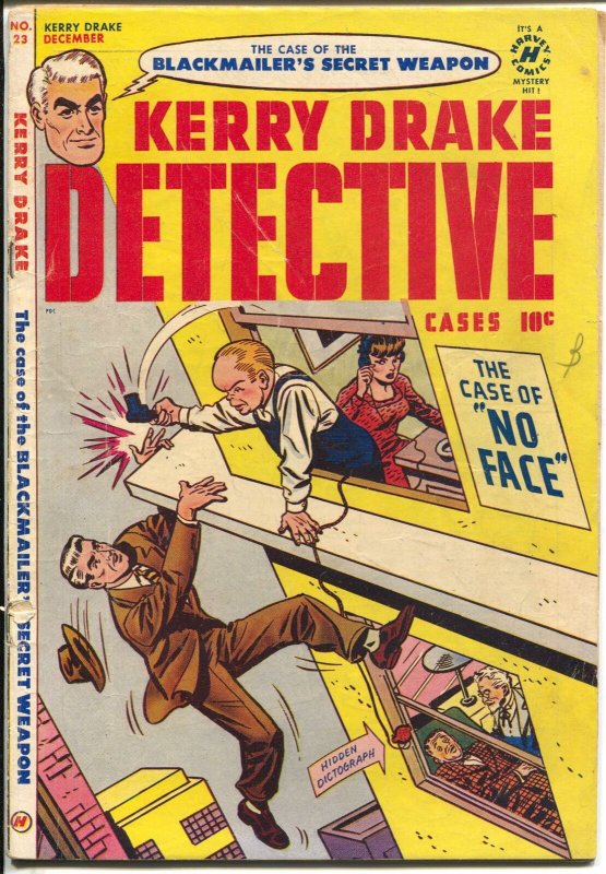 Kerry Drake Detective Cases #23-1950-Andriola-Bob Powell-blackmail-VG 