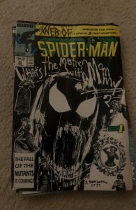 Web of Spider-Man #33 Direct Edition (1987) Spider-Man 