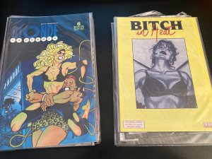 Wow! 30 ADULT/UNDERGROUND S&M/Bondage COMIX! 16 THE BLONDE + 13 BITCH IN HEAT +1