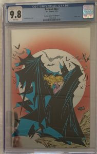 (2023) BATMAN #423 Fan Expo Todd McFarlane Virgin Foil Variant A Cover CGC 9.8